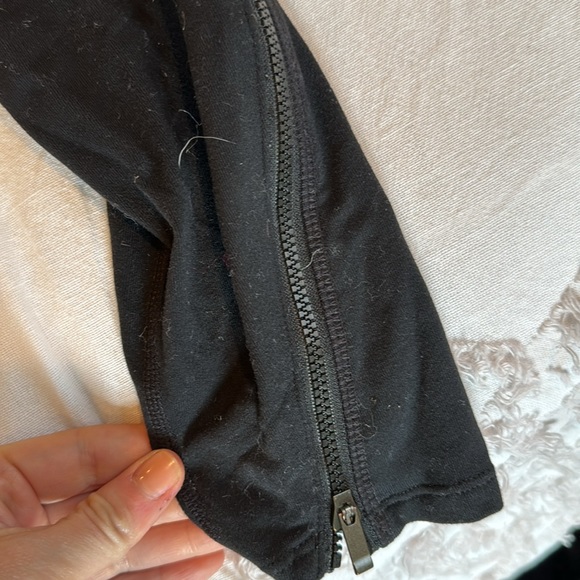 Athleta lined black running or exercise leggings, size medium - Picture 5 of 6